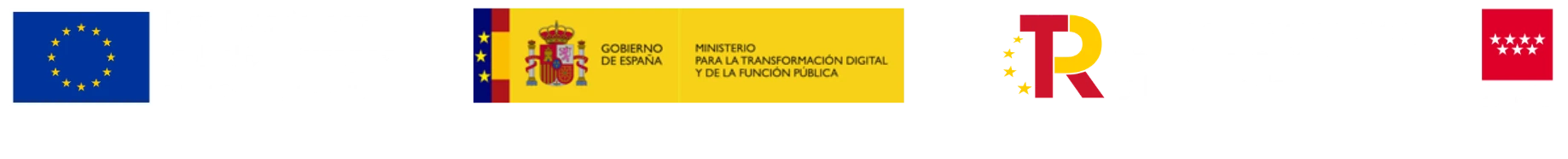 Financiado por la Unión Europea, Gobierno de España, Plan de Recuperación y Comunidad de Madrid